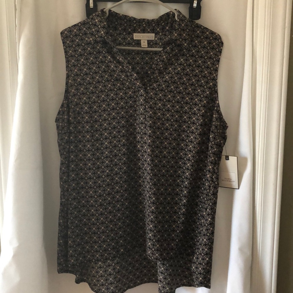 Dana Buchman Women’s XL Sleeveless Blouse